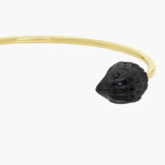 KURT GEIGER LONDON Two-Tone Eagle's Head Cuff Bracelet - Picture 4 of 5